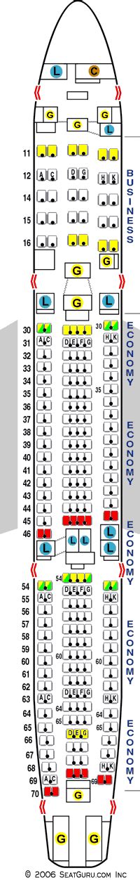 cx698 seat map